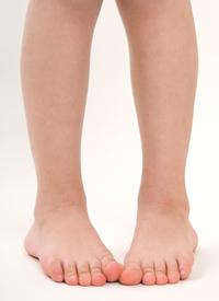 چرخش پنجه پا به داخل